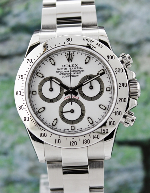 (image for) LIKE NEW UNPOLISHED ROLEX STAINLESS STEEL DAYTONA COSMOGRAPH - 116520